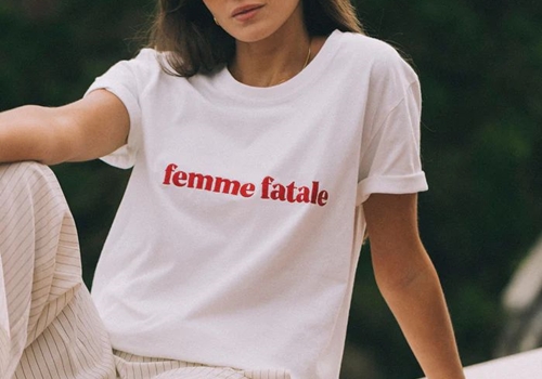 [LE MOT]FEMME FATALE T-SHIRT
