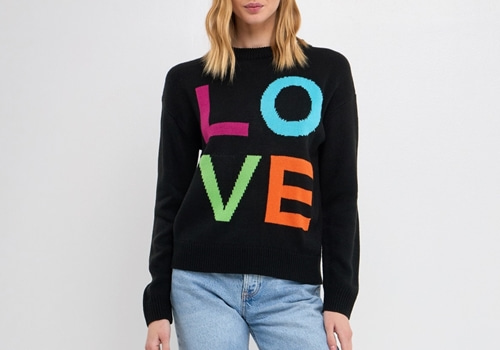 [ENGLISH FACTORY]LOVE Sweater