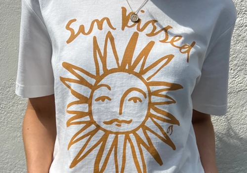 [OLIVE AND FRANK]  Sun Kissed Tee